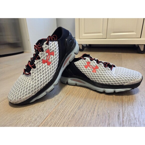 Size 11.5 - Under Armour Speedform Gemini White/Enamel Blue/Beta Unisex